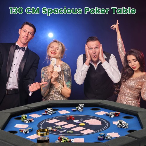 Foldable poker table for - poker,