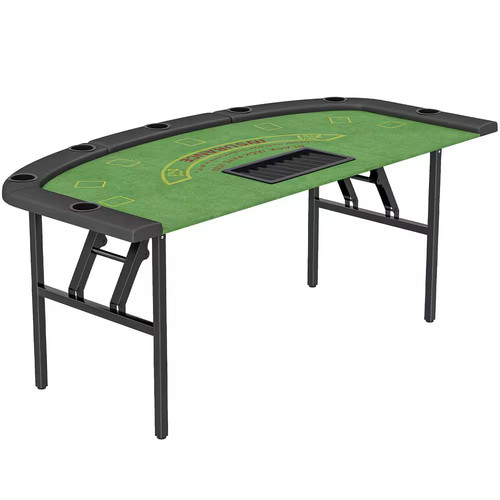 Foldable poker table player - poker,