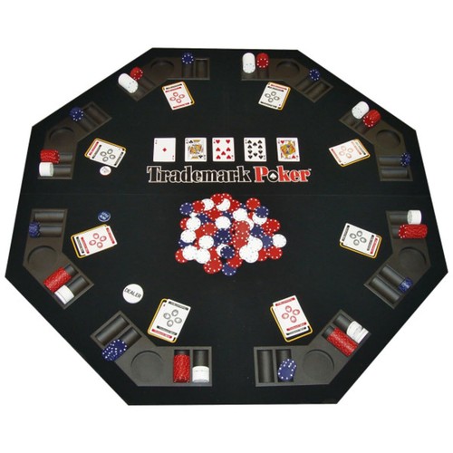 Poker table topper foldable - poker,