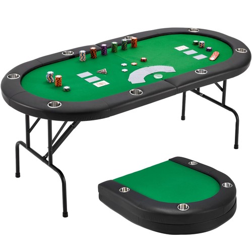 Player folding poker - poker, table