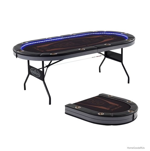 Folding poker table - poker,