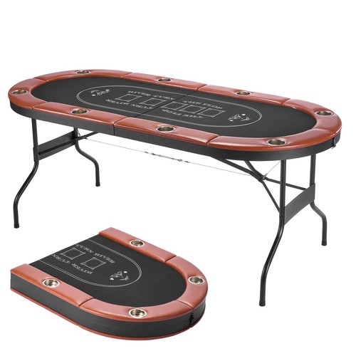 Foldable poker table - foldable, player