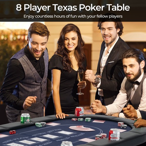 Foldable poker table - foldable, 8