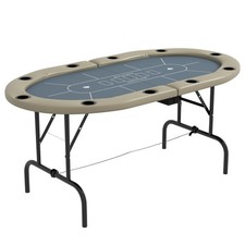 8-Seat Folding Poker Table
