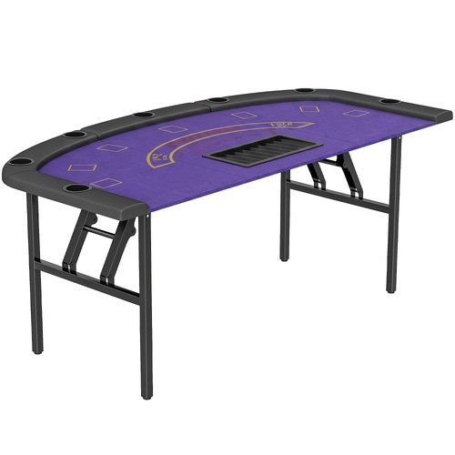Foldable poker table - 72",