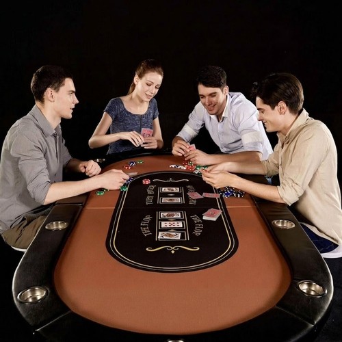 Poker table player folding - poker, 10