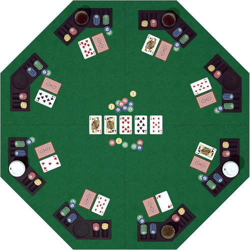 Inch foldable poker table - 48,