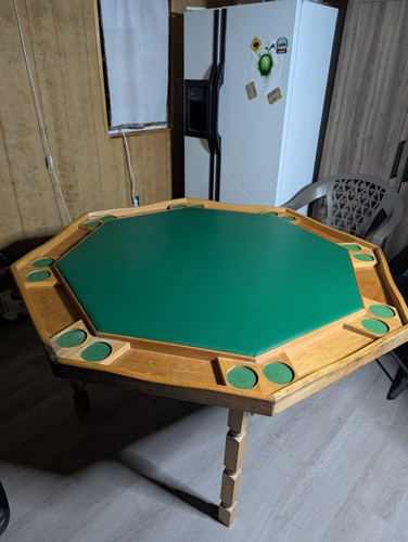 Sided wooden poker table - sided,