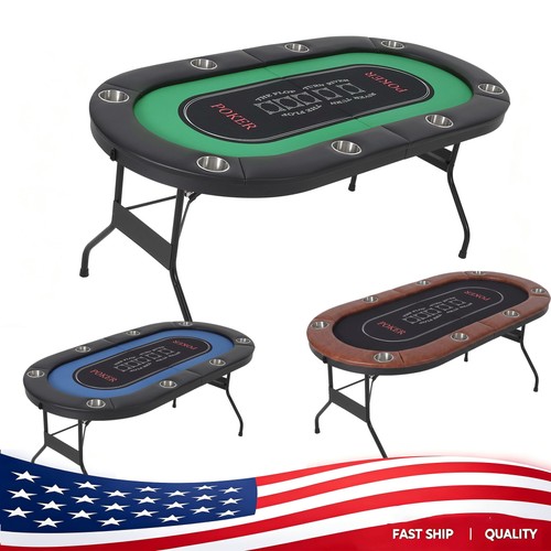 Player foldable poker - foldable, table