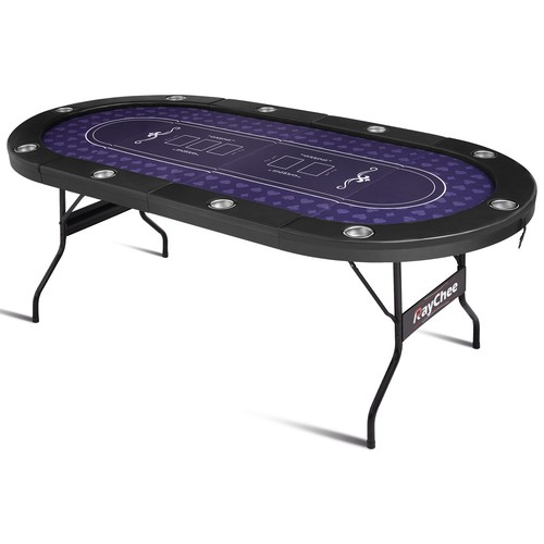 Player 84in foldable poker - foldable,