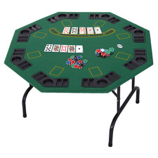 8-Player Folding Poker Table