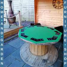 Poker Table 8 Players Foldable