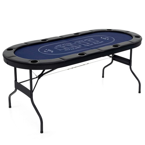 Foldable poker table for - poker,