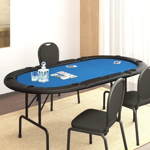 Player folding poker table - poker,