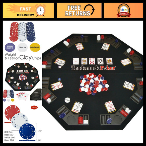 Foldable poker table topper - foldable,