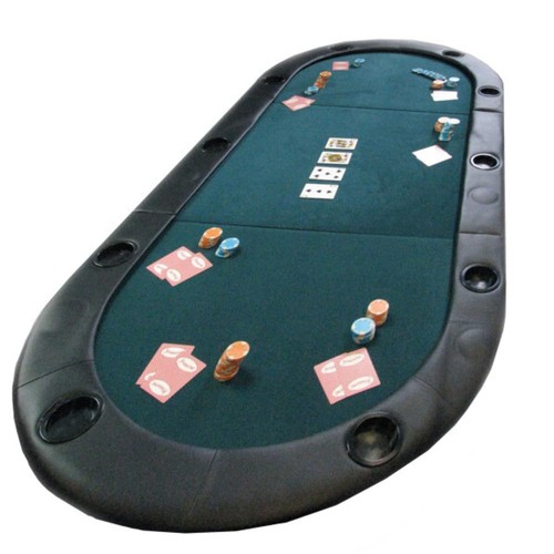 Foldable poker table - table, top