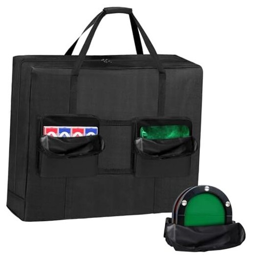 Folding poker table - poker, bag