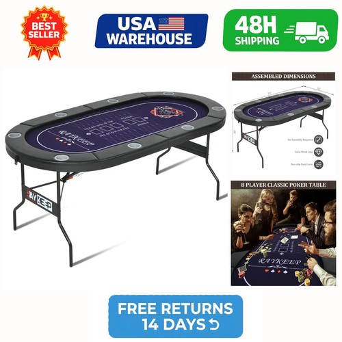 Foldable poker table for - poker, 8