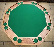 Unique octagonal folding poker