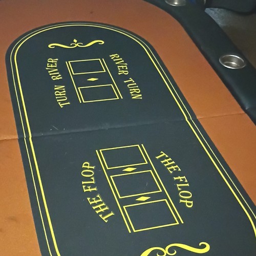 Folding poker table - folding,