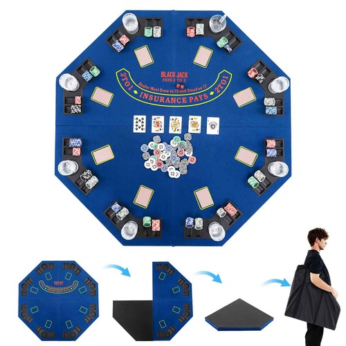 120cm player foldable poker - 120cm, 8-player
