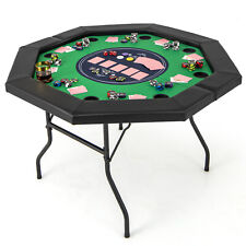 COSTWAY 130cm Foldable Poker