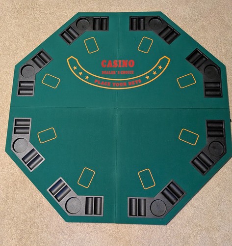 Inch folding poker table - poker,