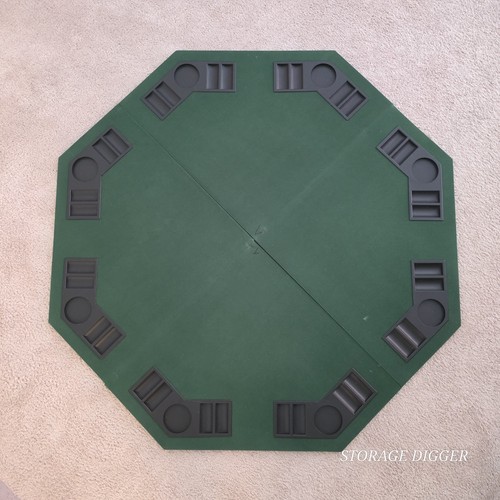 Green black octagon player - green,