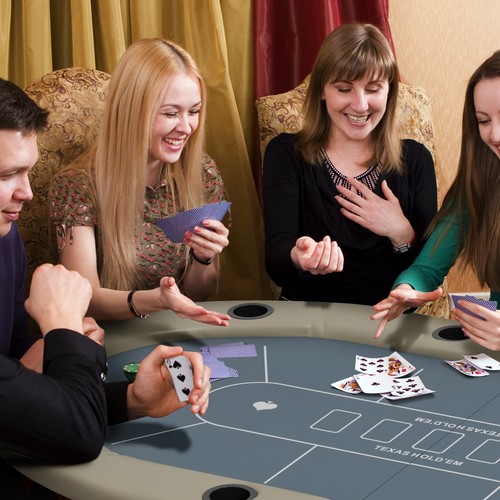Player folding poker - player,