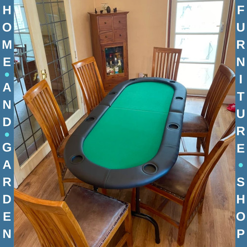 Poker table folding - table, built