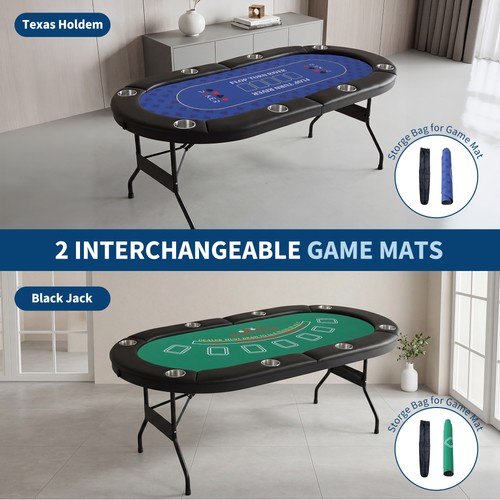 Player poker table in - poker, 2-in-1