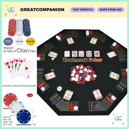 Foldable poker table topper - foldable,