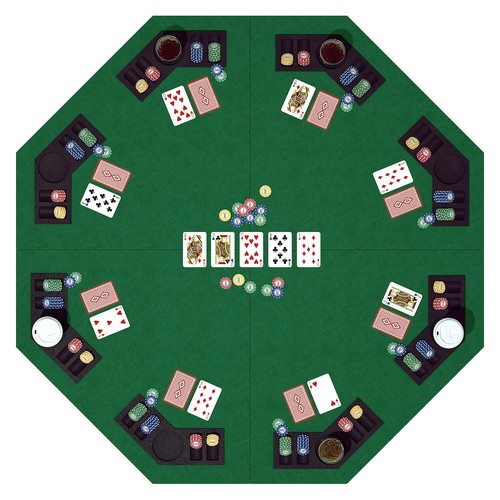 Inch foldable poker table - foldable,