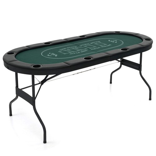 Foldable poker table for - poker,